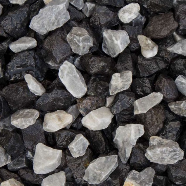 Zebra split 8-16 mm. - 0,5 m³ BigBag á 800 kg. ~