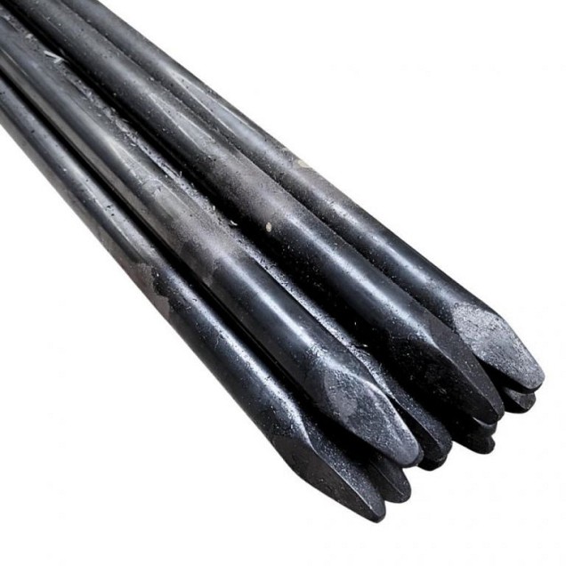 Stalen pin 100 cm.  (stratenmakerspin) ~