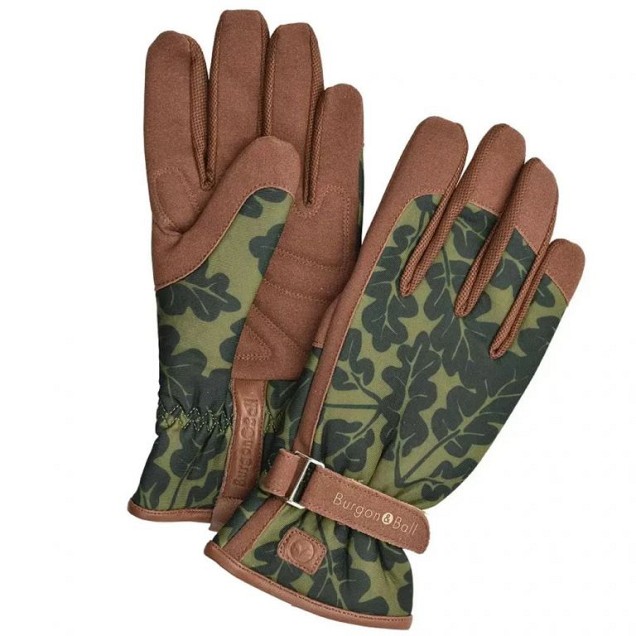 Tuinhandschoen Oak Leaf - Moss Small ~