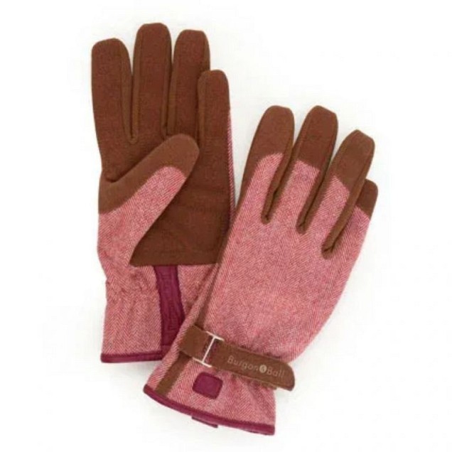 Tuinhandschoen Red Tweed Medium ~