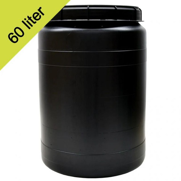 Opbergvat 60 liter ø 39 x h.57 cm ~