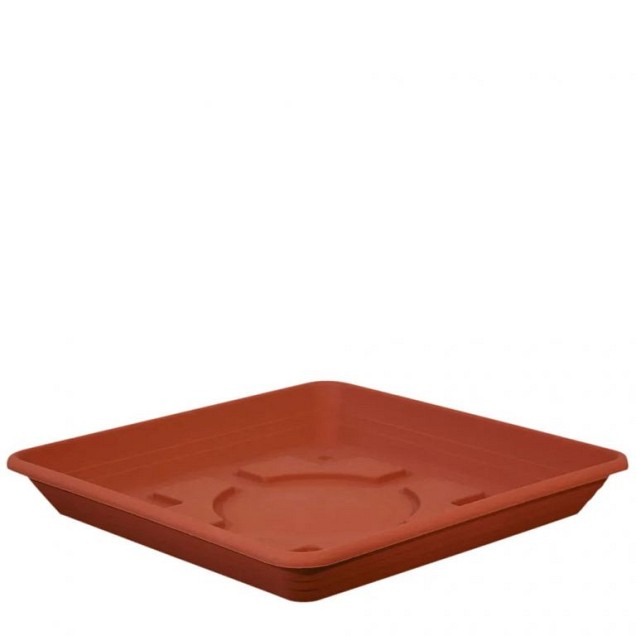 Onderzetter Nora 40x40cm terracotta ~