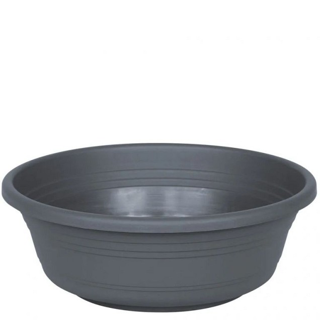 Plantschaal Jessica d25cm antraciet ~