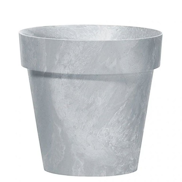 Cube pot ø 40 H.35,4 concrete ~
