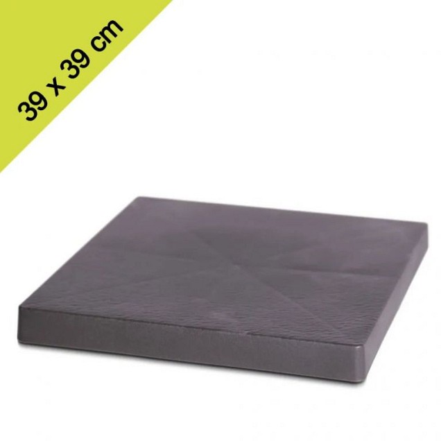 Trolley 39 x 39 cm kunststof antraciet ~