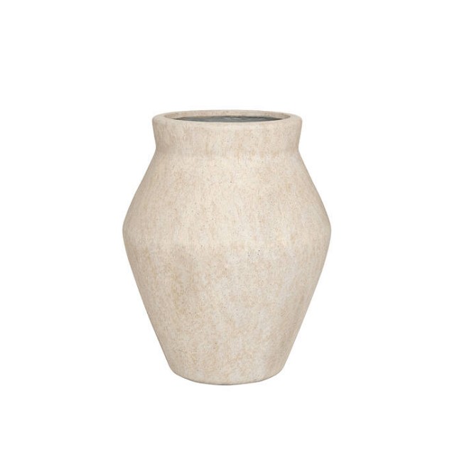 Pottery Pots plantenbak Fleuri High M Travertine Beige ~