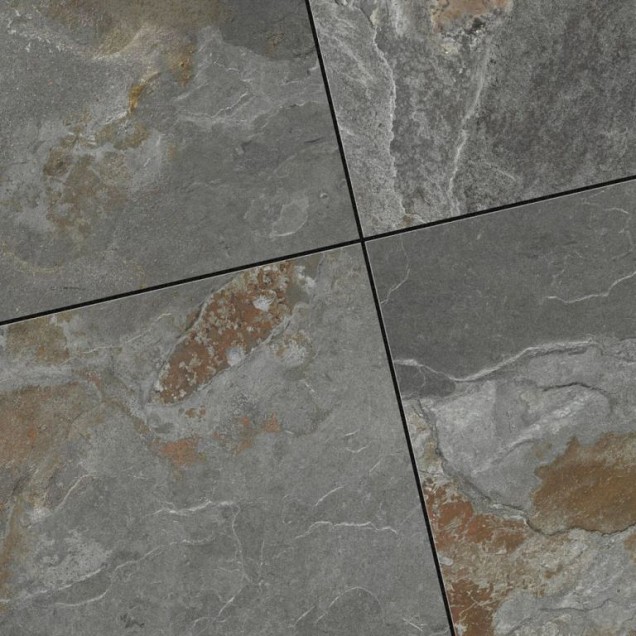 Keramische tegel Varese Antracite Tre 60x60x3 cm. ~