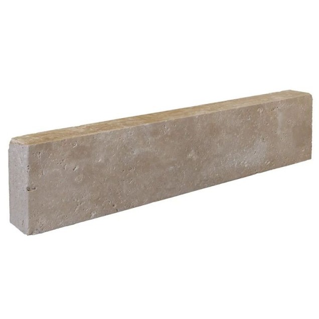 Opsluitband Beam Travertino Autum 100x25x8 cm. ~