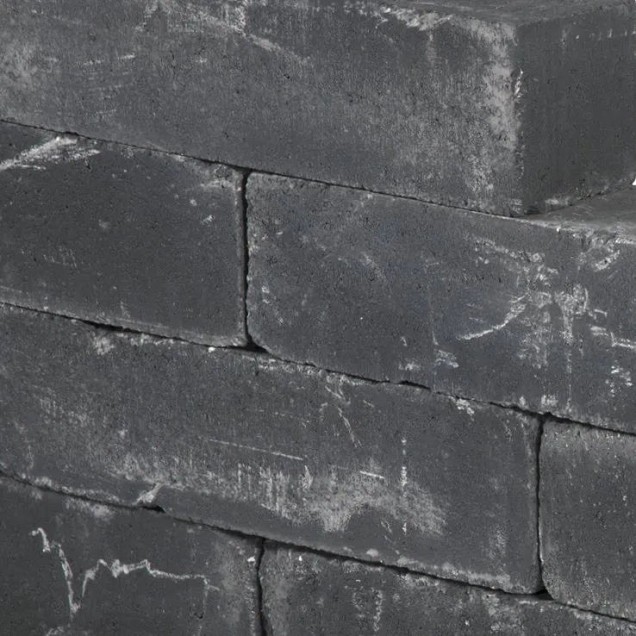 Blockstone Small 60x12x12 cm. Black ~