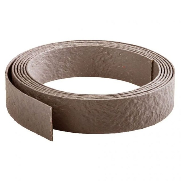 Ecolat opgerold bruin 14cm x 7mm - 10 meter ~