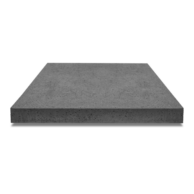 Oudhollandsche tegel, gewapend 100x100x12 Antraciet ~