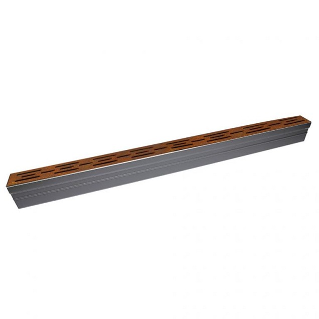 Luxury Drain CorTen rooster 100x10x6 cm. ~