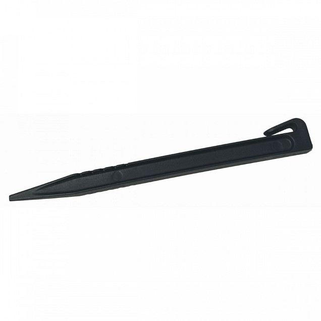 Recy-Edge piket 2x1.5x26 cm zwart (12 stuks) ~