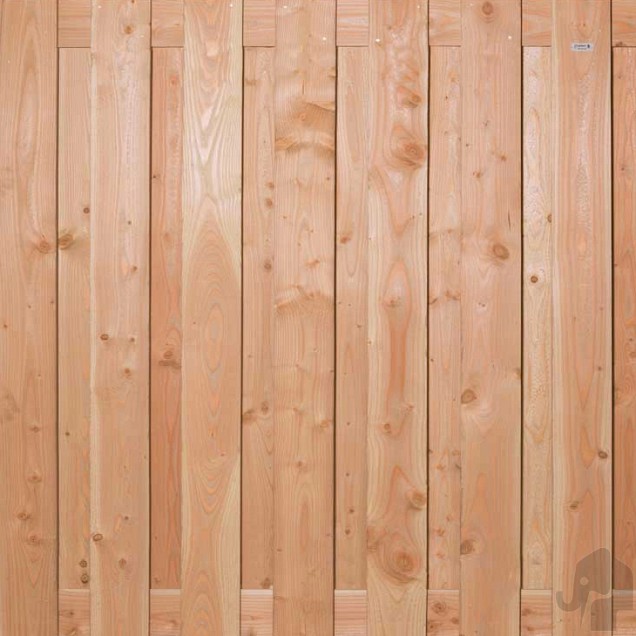 Elephant schutting geschaafd Douglas 180x180 cm ~