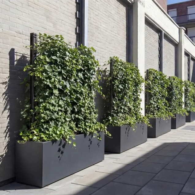 CorTen Trellis (LxBxH) 200x50x200 cm. ~