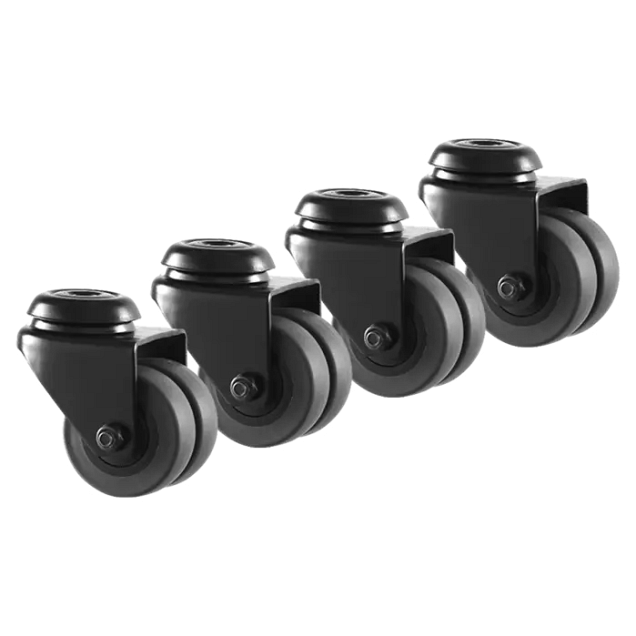 Wielen set van 4 Ø5x7,3 cm. ~