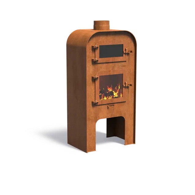 Gap tuinhaard 75x50x150 cm. CorTen ~