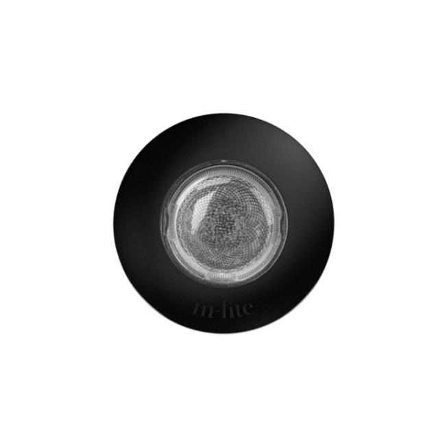 In-Lite Flux Ø22 mm. Black (incl. ring) ~
