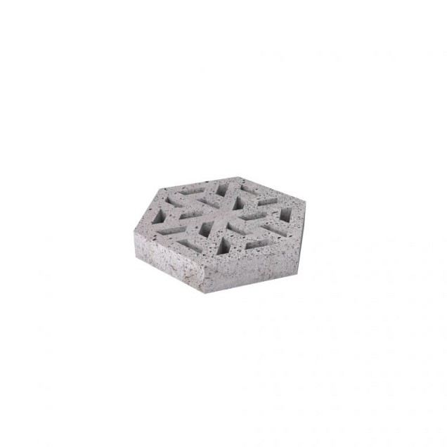 Schellevis Oudhollands eco grijs 37,5x37,5x7 cm. ~