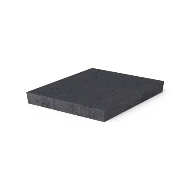 Schellevis Oudhollands antraciet met facet 60x60x10 cm. ~