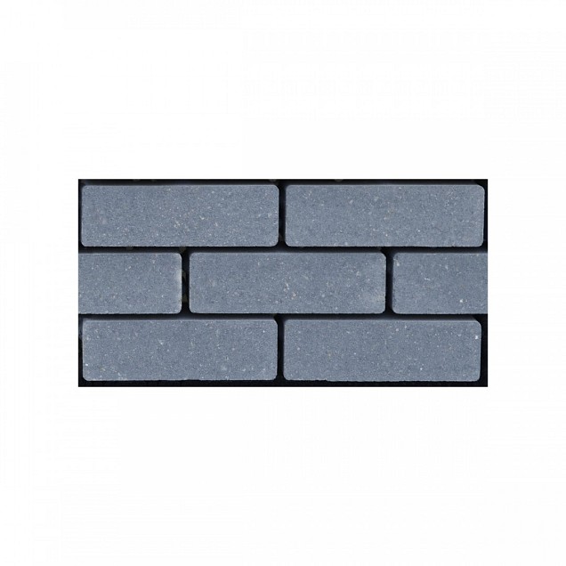 Klinker ongetrommeld waalformaat 20x6.5x8 cm Arduinblauw waterpasserend ~