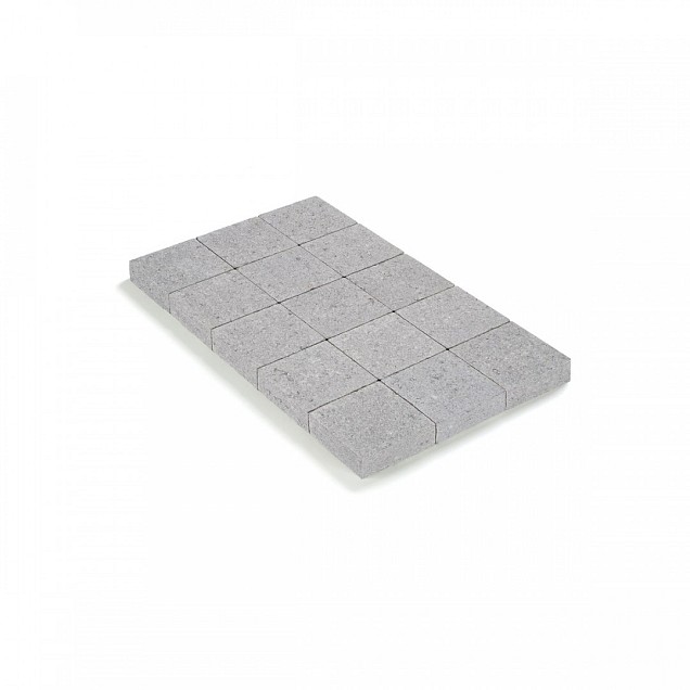 Kassei in-Line getrommeld 15x15x6 Grijs ~