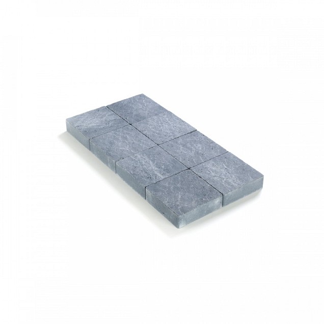 Kassei in-Line getrommeld 20x20x6 Arduinblauw ~