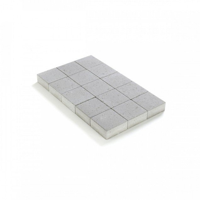Ongetrommelde klinker velling 15x15x6 Grijs ~