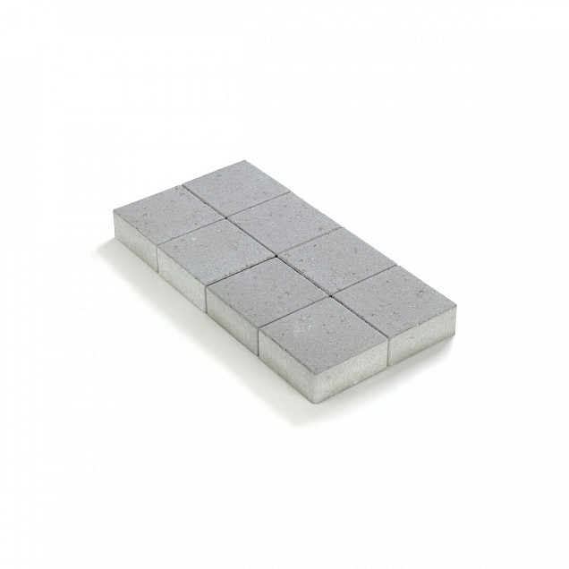 Ongetrommelde klinker velling 20x20x6 Grijs ~
