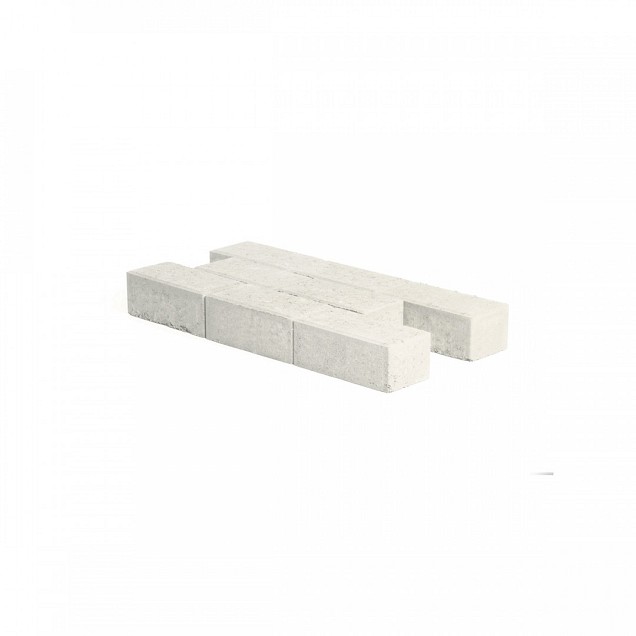 Betonkeien 22x11x8 Wit velling 2/2 - Benor ~