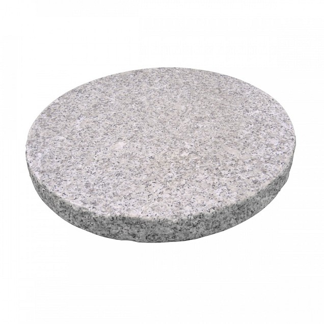 Graniet stapstenen Diam30x3 cm G603 gevlamd ~
