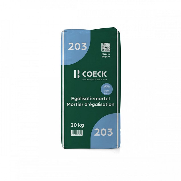 Coeck egalisatie 1-40 mm 20 kg - 203