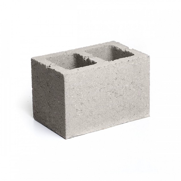 Betonblok 29x19x19 cm hol - Benor 8/1.4