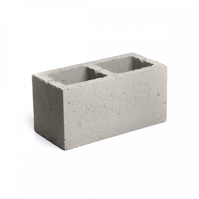 Betonblok 39x19x19 cm hol - Benor 8/1.4