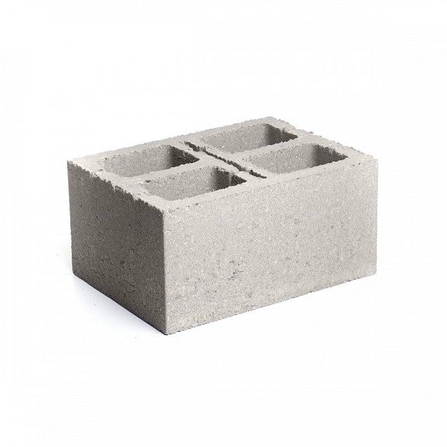 Betonblok 39x29x19 cm hol - Benor 7/1.4 ~