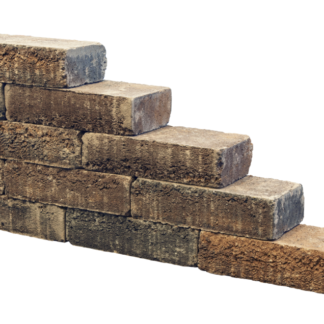 Pilestone Line Walnut 40x15x10 cm ~