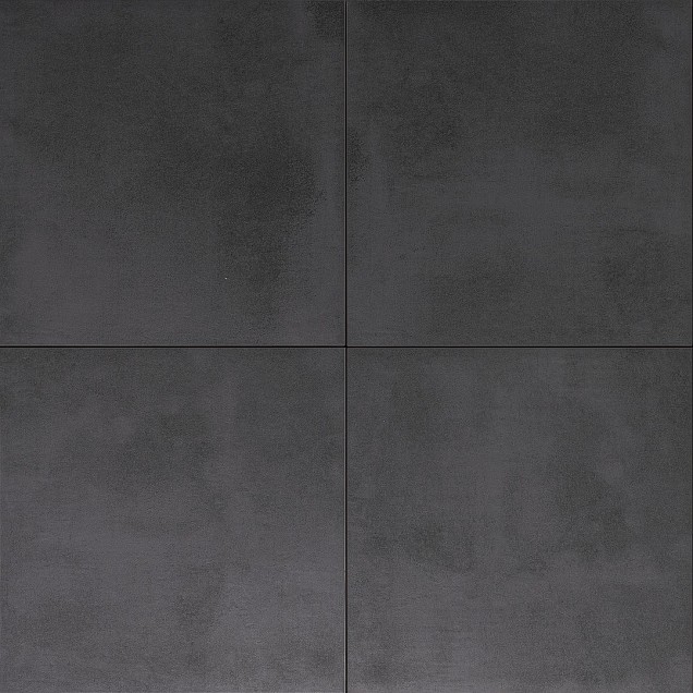 Betonlook Antracite Tre 60x60x3 cm. ~