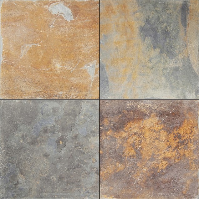 Multicolour Slate Basic 60x60x2-3 cm. ~