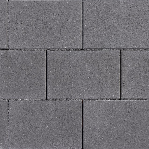 Betontegel antraciet 30x20x6 cm. ~
