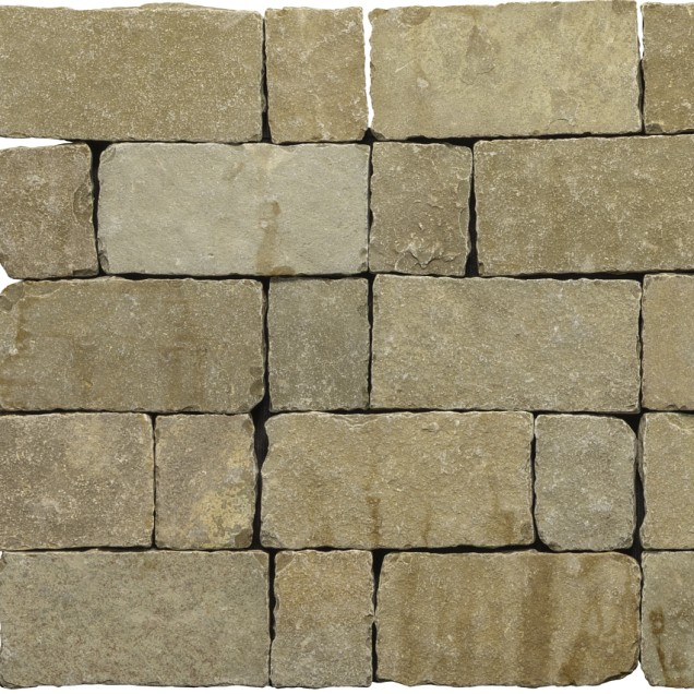 Vintage Stone -Limestone Gez. Kasseien ~