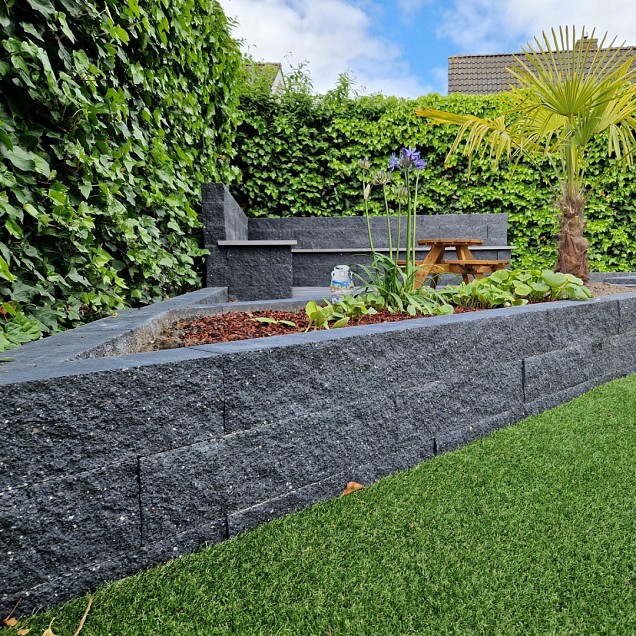 Rockwall XL Antraciet 60x15x15 cm. ~