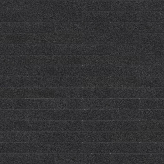 Gravelstone Nero 40x8x8 cm. ~