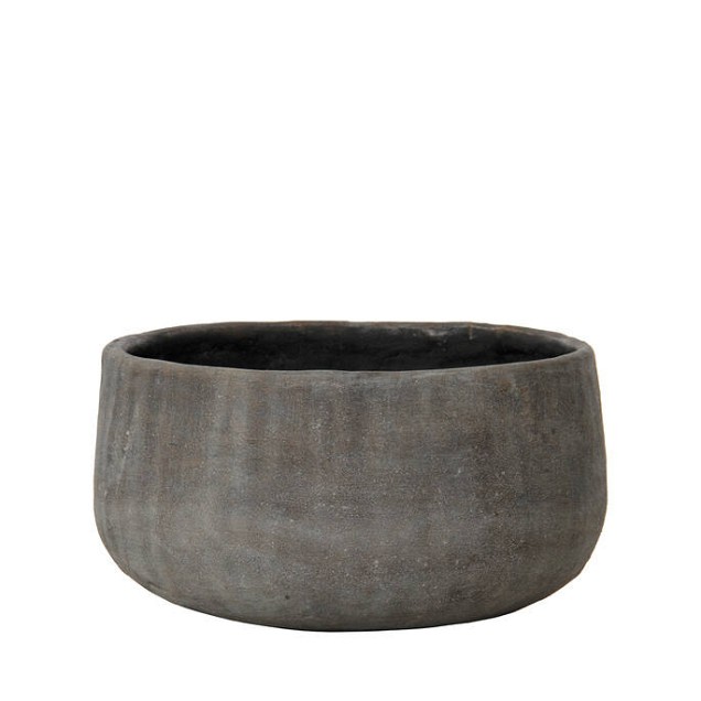 Pottery Pots plantenbak Aya L Wabi Chocolate (øxh) 53x27 cm. ~