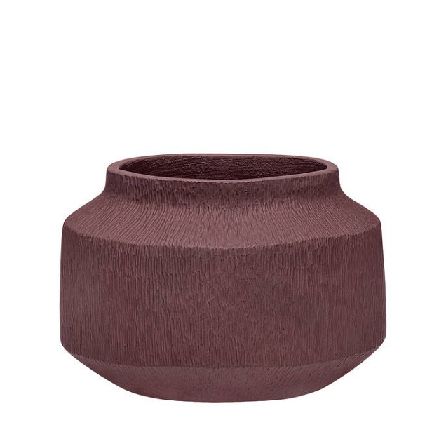 Pottery Pots plantenbak Flow Low L Berry Red (øxh) 43x27 cm. ~