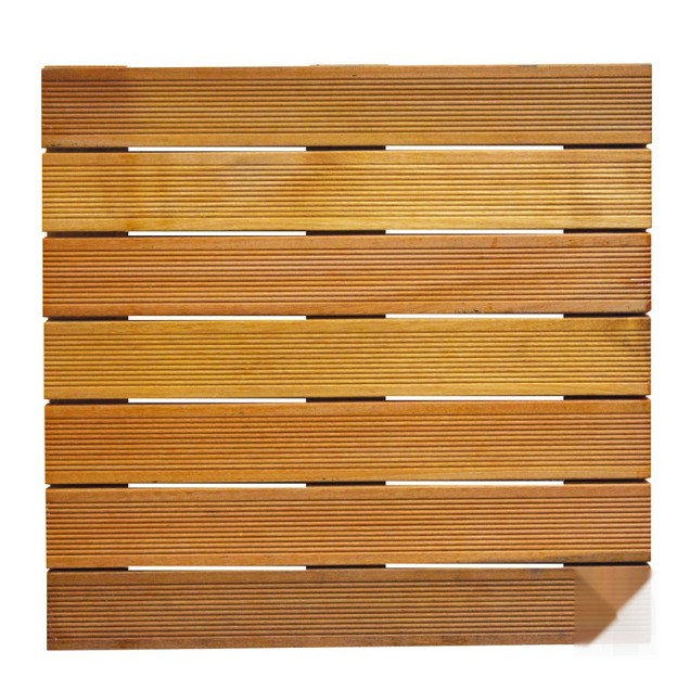 Bangkirai Tuintegel 7/3L 15mm 30X500X500 mm ~