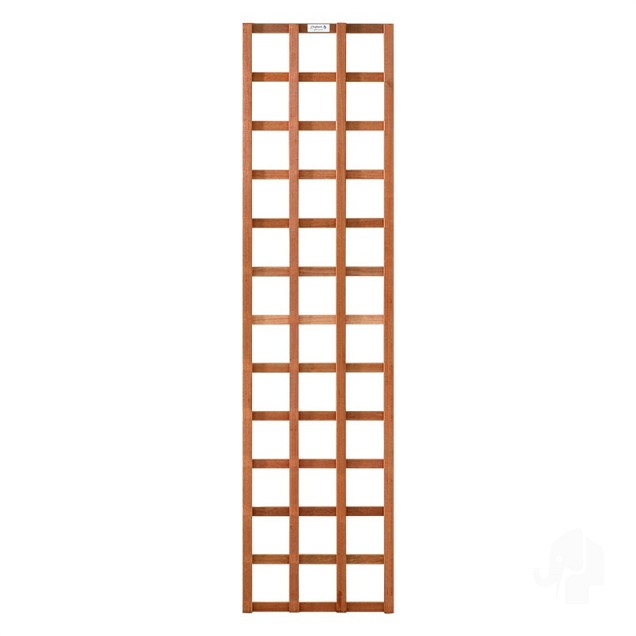 Hardhout FSC trellis recht 550x1800mm RVS bc ~