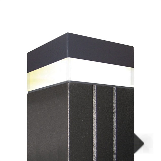 LED-armatuur "Modular"(tbv alu-paal 68x68) verpakt bc ~