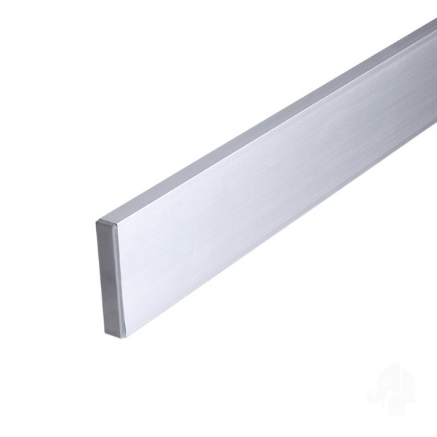 Aluminium ligger met 2x kap 13x70x1800mm bc ~