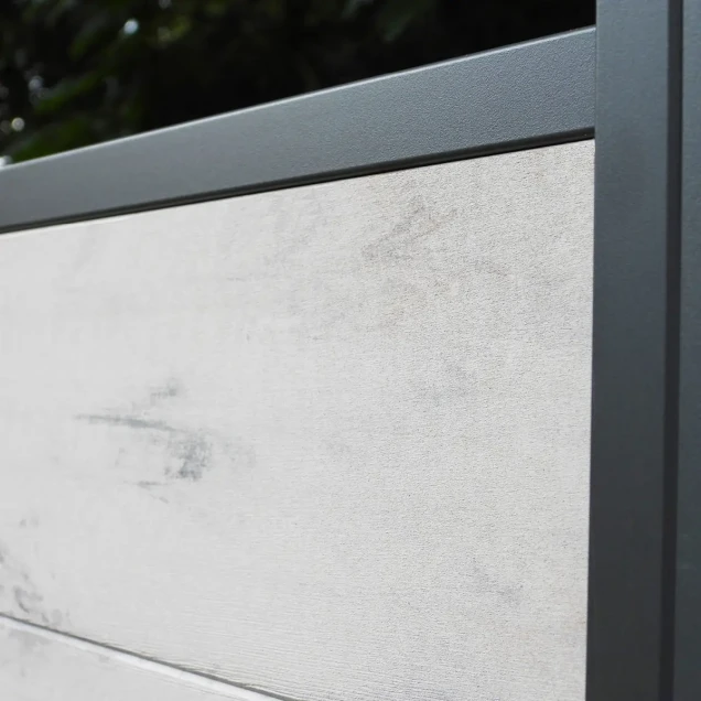 WPC-duo-grijs lamel "Mix&Match" 20x141x1800mm 2 stuks in krimpfolie bc ~