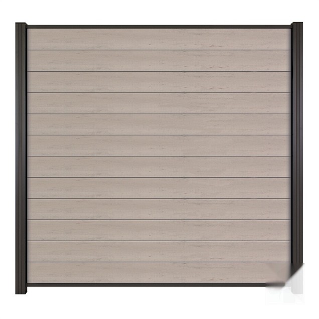 WPC-duo-grijs lamel "Mix&Match" 20x141x1800mm 2 stuks in krimpfolie bc ~